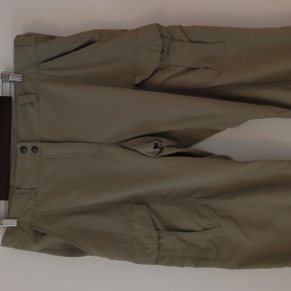 Insect Repellent Cargo Pants Women's Sz 16  EXOFFICIO Outdoor Camping Safari - Picture 2 of 9